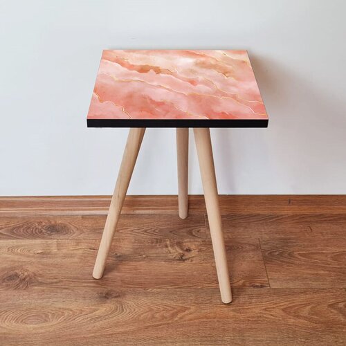 Hanah home klub sto Shp218, 35x42x35 cm, Ružičasti Cene