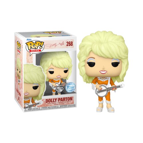 Funko POP Rocks Dolly Parton Dolly Parton Diamond Glitter Exclusive 268, (21324328) Slike