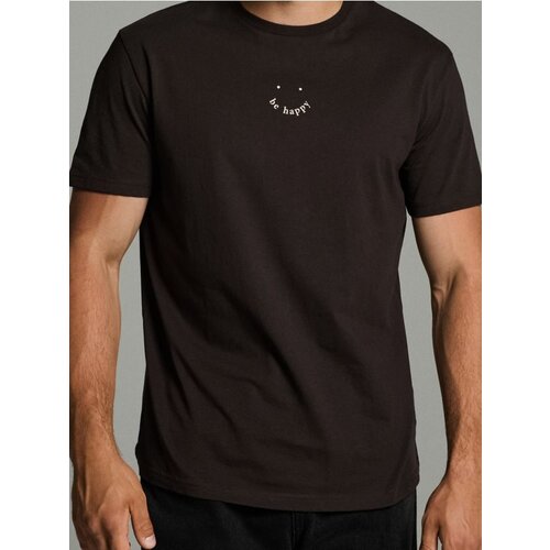 Sinsay Pamučna oversize majica s printom Slike