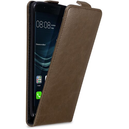 Cadorabo Ohi&scaron;je, združljivo z Huawei P9 PLUS v kava rjava - Za&scaron;čitni ovitek v obliki flipa z magnetnim zapiranjem, (20563224) Cene
