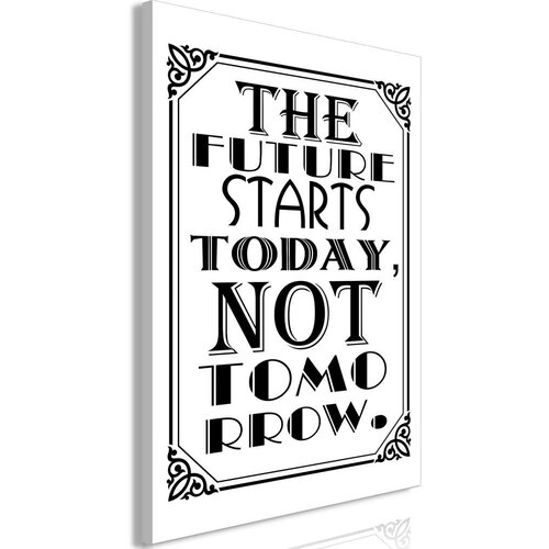  Slika - The Future Starts Today Not Tomorrow (1 Part) Vertical 40x60 Slike