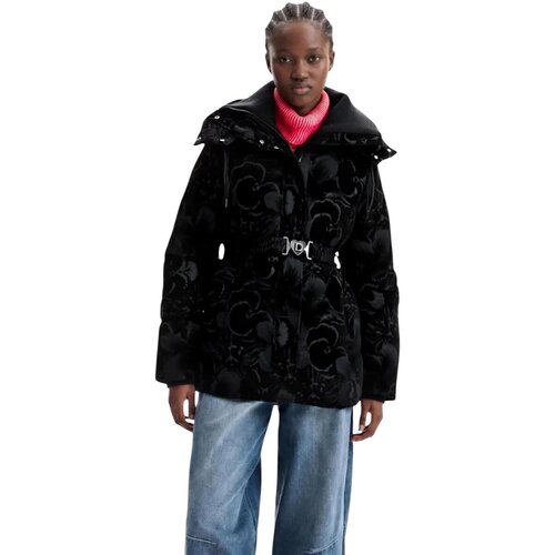 Desigual Pla&amp;scaron;či PADDED_LUCIENNE 26WWEW41 Črna Slike