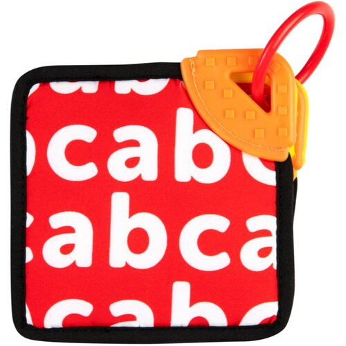 Canpol BabiesBoo Sensory Cards with Teether vrtljiva knjiga z grizljajočim delom 1 kos Slike