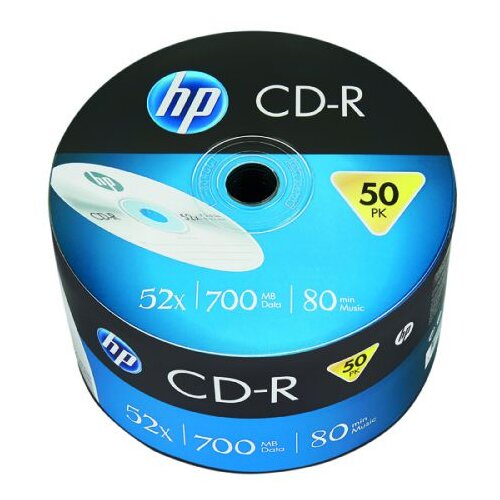 HP CD-R 52X 50PK BULK 700MB 69300 disk Slike