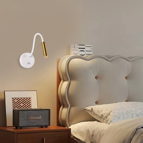  Brilagi - LED fleksibilna zidna lampa MAYA LED/3W/230V 4000K bela/zlatna Slike