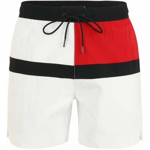 Tommy Hilfiger Underwear Kupaće hlače crvena / crna / bijela