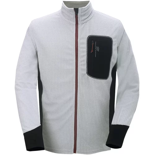 2117 TJÄLLMO- Men's sweatshirt (brushed fleece) - Pearl gray