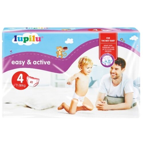 LUPILU pelene easy and active 4 41kom Cene