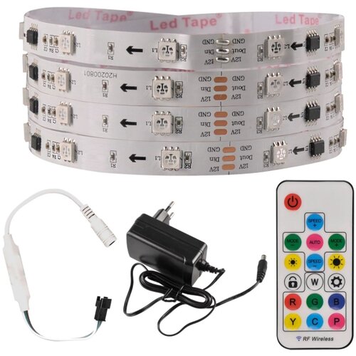  LED RGB prigu&amp;scaron;iva traka MAGIC 2 m LED/12W/230V + daljinski upravljač Slike