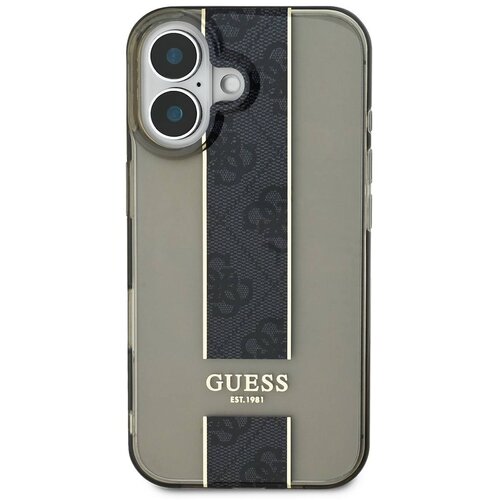 Guess Zaš?itno ohišje za iPhone 16 odporno z vzorcem 4G, ?rna, (21749432) Cene