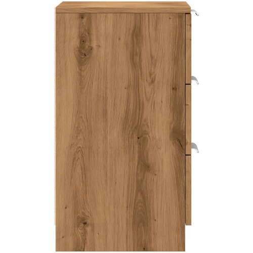 VidaXL Noćni ormarić Artisan hrast 40x36x65 cm izrađeno drvo Slike