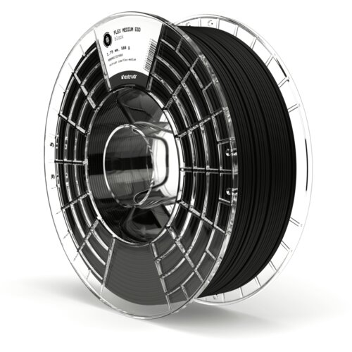 Extrudr TPU medium ESD Black - 1,75 mm / 500 g Slike