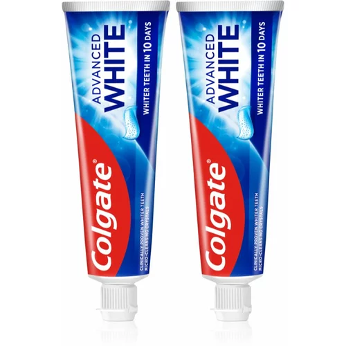 Colgate Advanced White Original DUOPACK pasta za zube 2x75 ml