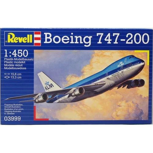 Revell boeing 747-200 - 1:450