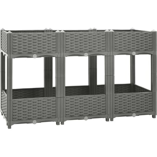  Visoka greda 120x40x71 cm polipropilen, (20759014) Cene