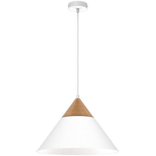  Visilica na sajli SINGLE 1xE27/15W/230V bela/buk Cene