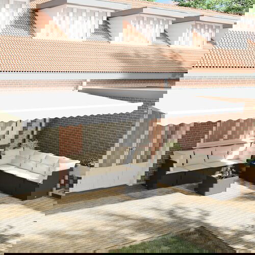 vidaXL Tenda bez nadstrešnice za okvir od 6 m Bijela 5.8x0.2 m Cijene