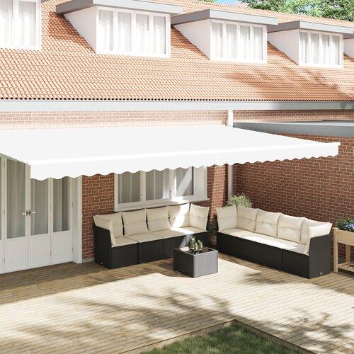 VidaXL Tenda Valance za 6 m okvir Bela 5.8x0.2 m Slike