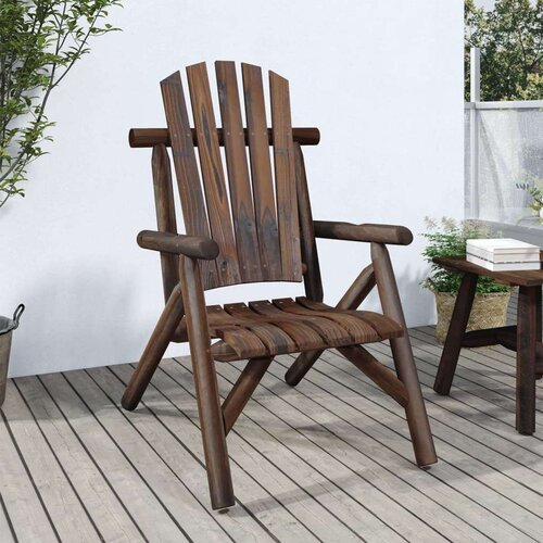  Stolica 68 x 86 x 103 cm od masivnog drva smreke Slike