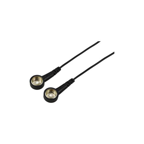 TRU COMPONENTS TC-12356300 ESD kabel za uzemljenje crna 1.80 m pritisni gumb 10 mm, pritisni gumb 10 mm pritisni gumb Cijene