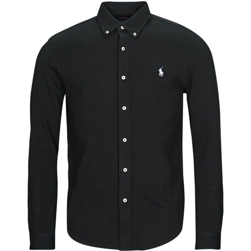 Polo Ralph Lauren LSFBBDM5-LONG SLEEVE-KNIT Crna Slike