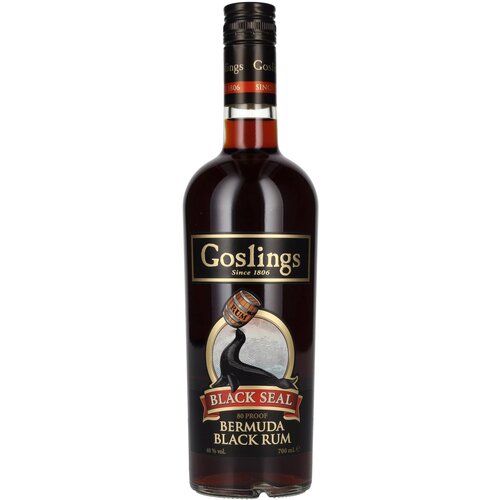 GOSLING'S Rum Black Seal alk. 40%, 0.7 l Cene