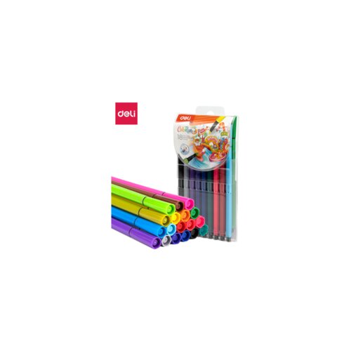 Deli FLOMASTERI COLORUN heksagonalni u pvc etuiu 1/18 EC157-18 Cene