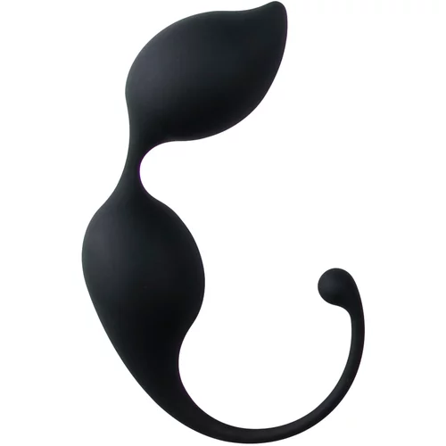 Easytoys Geisha Collection Vaginalne kroglice Jiggle Mouse, črne
