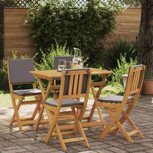  Zunanje bistro stolice 4 pcs Temno siva 38 x 46 x 85 cm, (5000273398) Cene