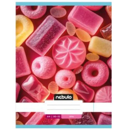 NEBULO Jellygum gladki zvezek A4 80-32 Slike