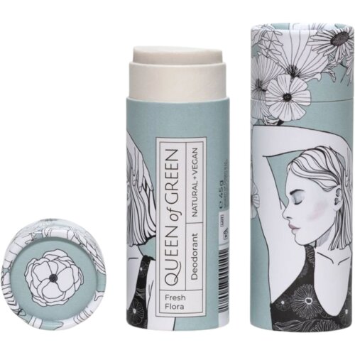 Queen of Green Fresh Flora Deodorant - 45 g Slike