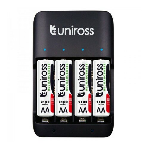Uniross punjač do 4 baterije ACCU AA/AAA/ I DO 2 OD 9V ( UCU004/Z ) Cene