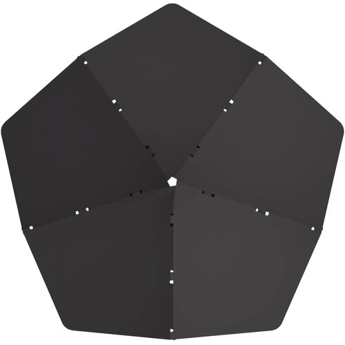  Kamin Crna 53 x 53 x 18,5 cm Čelik Slike