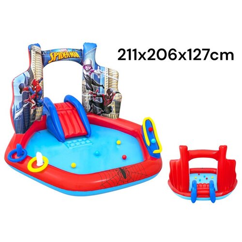  Bazen Play Center Spider-Man 211x206x127cm Cene