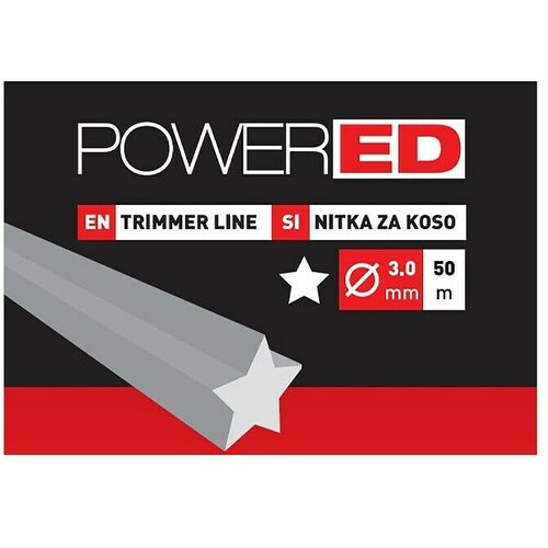 POWERED plastična nit za trimer (debljina niti: 3 mm, 50 m) Slike