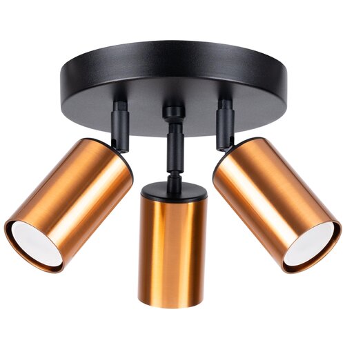 Sollux Lighting Stropna svetilka WINX 3P črna/kooper, (21347845) Cene