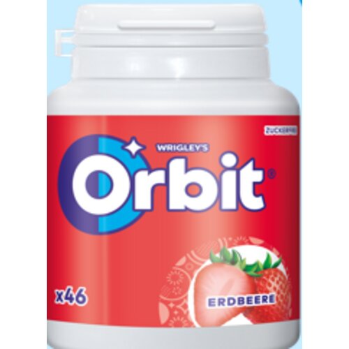 Orbit Žvečilni gumi Basic - jagoda - 64 g Cene