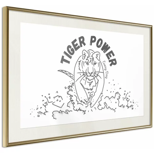  Poster - Inner Tiger 30x20