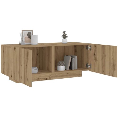 vidaXL Nočna omarica Artisan hrast 100x35x40 cm inženirski les, (5000298603) Cene