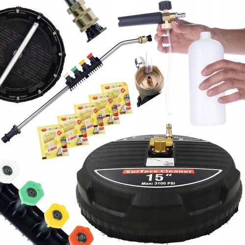 Rosfix kockasta krtača t-racer 1+TLAČNA kopja 1/4" upognjena 15+5 šob in držalo+čistilo za peno 1000+5X penilni prašek za čistilo za peno 6G, (21746430) Cene