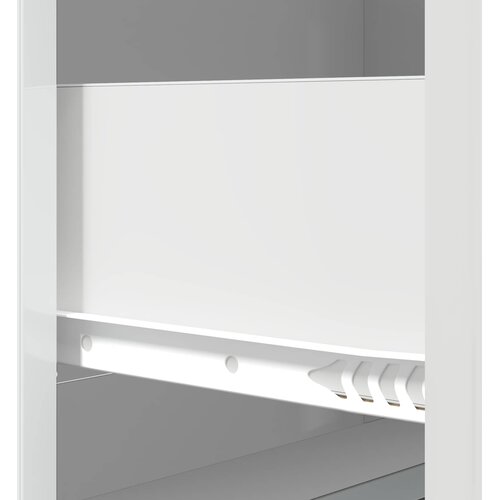  Ormar s ladicama Bijela visokog sjaja 66 x 34,5 x 87 cm Slike