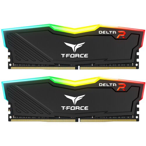 Team Group delta rgb 32GB kit (2x16GB) DDR4-3200 dimm PC4-25600 CL16, 1.35V, (20498314) Slike