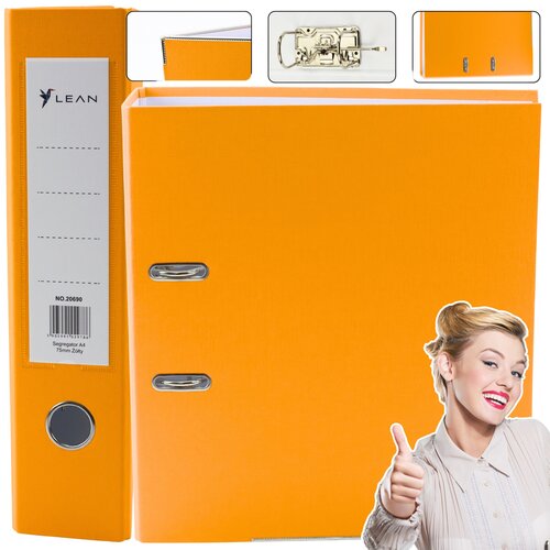  Registrator A4 širine 75mm s kapacitetom do 500 listova 80 g/m2 - žuti Cijene