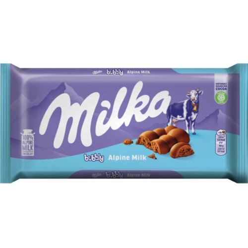 Milka Čokolada Bubble milk 90 g Slike