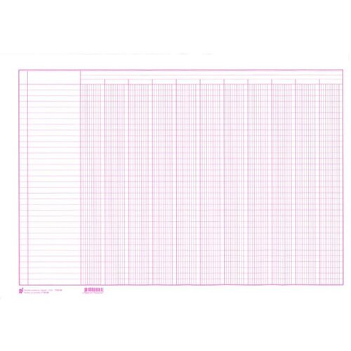 NARODNE NOVINE-UT 11-K-50 RASTER A-3, SA 11 KOLONA; Blok 50 listova, 42 x 29,7 cm Slike