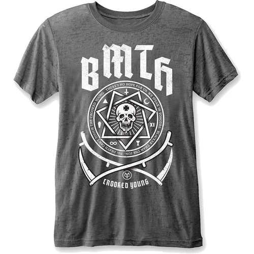 Bring Me The Horizon Košulja Crooked Young Unisex Charcoal Grey XL