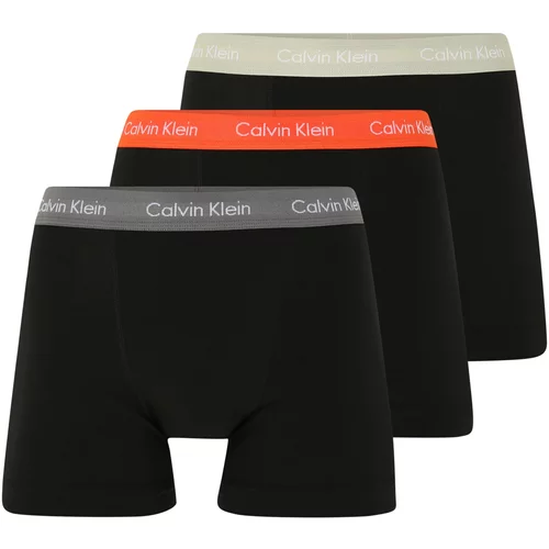 Calvin Klein Underwear Boksarice temno siva / kaki / oranžna / črna