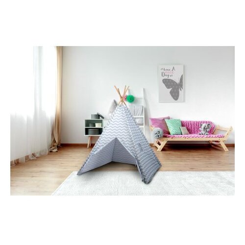 Eddy Toys Tipi &amp;scaron;ator za decu tirkizni 120x120x150 cm Slike