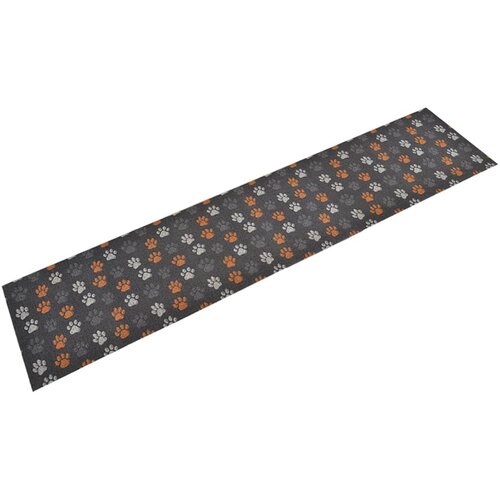 vidaXL Kuhinjska preproga pralna tačke 60x300 cm žamet Cene