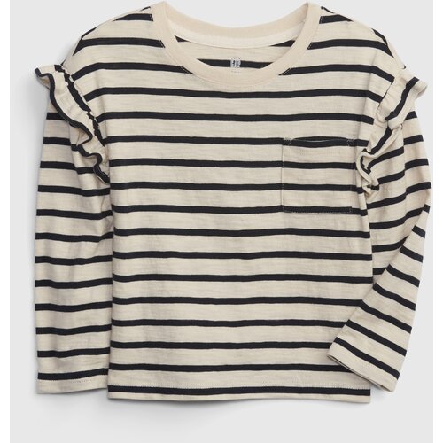GAP Kids striped T-shirt organic - Girls Slike